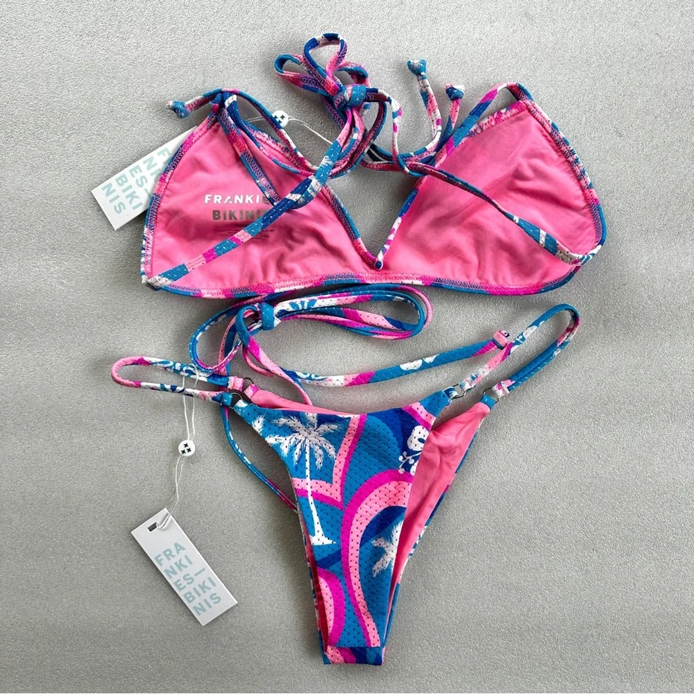 Frankie's Bikinis Mesh Tropic Love Bikini